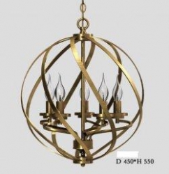 REHZO 5 Light Pendant - Bronze - Click for more info